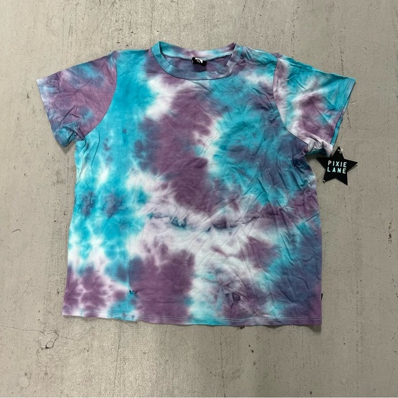 NWT Pixie Lane Tie Dye Tee - Picture 2 of 3